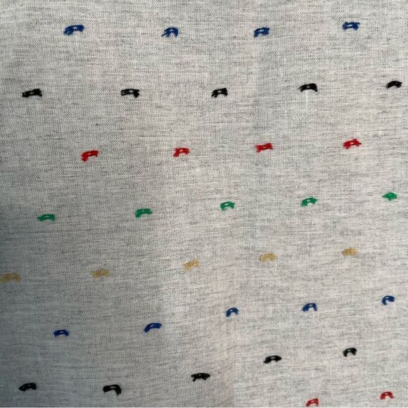 DREW Embroidered Rainbow Swiss Dot Top - Picture 3 of 5
